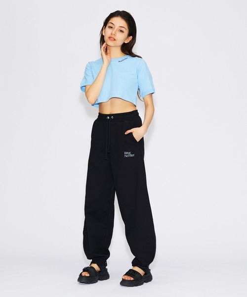FOREVER 21(フォーエバー トゥエンティーワン)の「Wear No Filter パラシュートパンツ(スウェットパンツ・レディース・オレンジ/ブルー/ピンク/ブラック・SMALL/MEDIUM)」の14枚目の写真