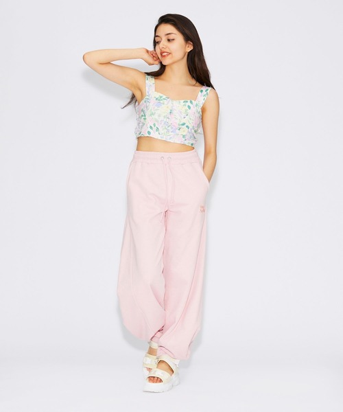 FOREVER 21(フォーエバー トゥエンティーワン)の「Wear No Filter パラシュートパンツ(スウェットパンツ・レディース・オレンジ/ブルー/ピンク/ブラック・SMALL/MEDIUM)」の7枚目の写真