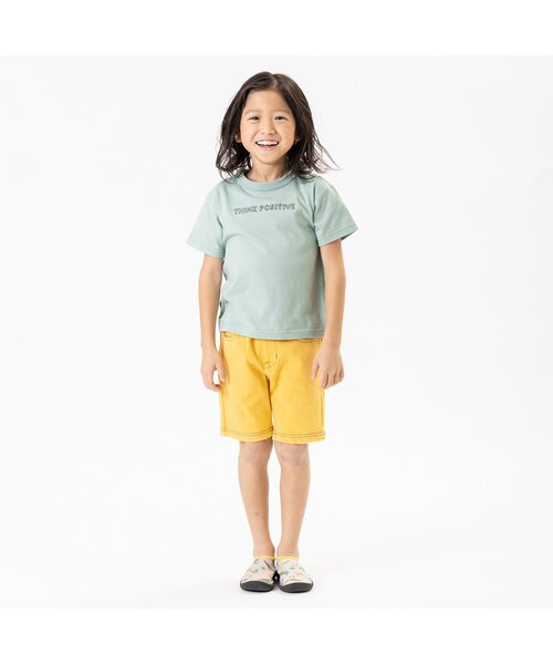 F.O.KIDS（エフオーキッズ）の「FOスマイルフェス　プリントTシャツ&虫よけクリップ セット（Tシャツ/カットソー・キッズ・グレー/ミント/オレンジ/オフホワイト/イエロー・80/90/95/100/110/120/130/140）」の6枚目の写真