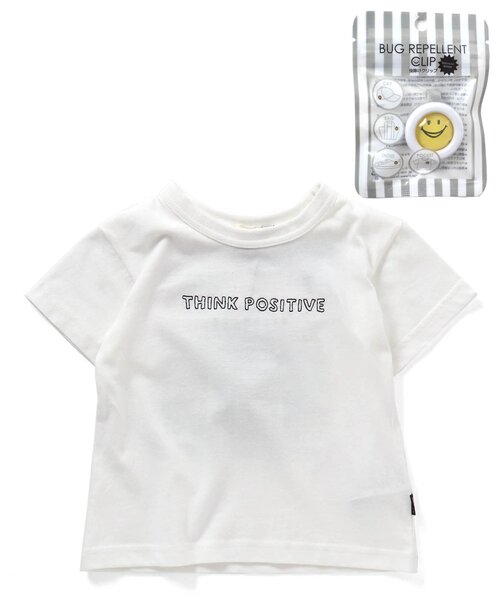 F.O.KIDS（エフオーキッズ）の「FOスマイルフェス　プリントTシャツ&虫よけクリップ セット（Tシャツ/カットソー・キッズ・グレー/ミント/オレンジ/オフホワイト/イエロー・80/90/95/100/110/120/130/140）」の17枚目の写真