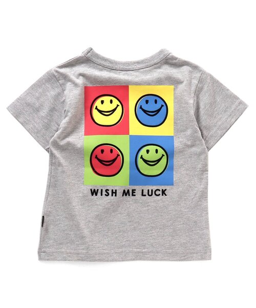 F.O.KIDS（エフオーキッズ）の「FOスマイルフェス　プリントTシャツ&虫よけクリップ セット（Tシャツ/カットソー・キッズ・グレー/ミント/オレンジ/オフホワイト/イエロー・80/90/95/100/110/120/130/140）」の18枚目の写真