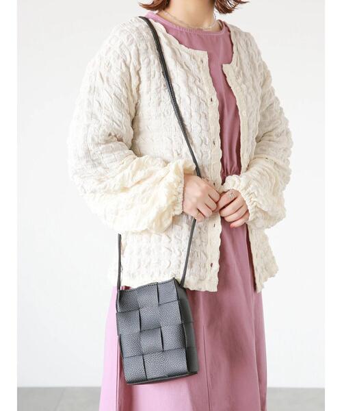 ehka sopo（エヘカソポ）の「メッシュミニショルダーバッグ（ショルダーバッグ・レディース・ブルー/ブラック/オフホワイト・ﾌﾘ-）」の16枚目の写真