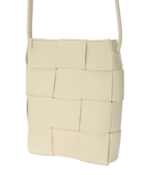 ehka sopo（エヘカソポ）の「メッシュミニショルダーバッグ（ショルダーバッグ・レディース・ブルー/ブラック/オフホワイト・ﾌﾘ-）」の18枚目の写真