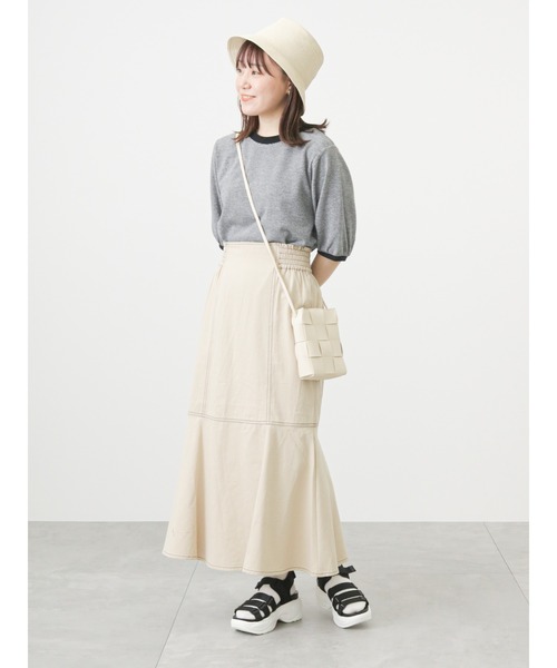 ehka sopo（エヘカソポ）の「メッシュミニショルダーバッグ（ショルダーバッグ・レディース・ブルー/ブラック/オフホワイト・ﾌﾘ-）」の6枚目の写真