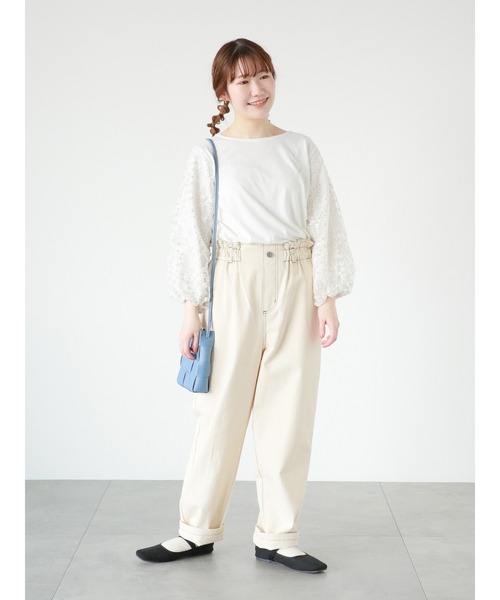 ehka sopo（エヘカソポ）の「メッシュミニショルダーバッグ（ショルダーバッグ・レディース・ブルー/ブラック/オフホワイト・ﾌﾘ-）」の12枚目の写真