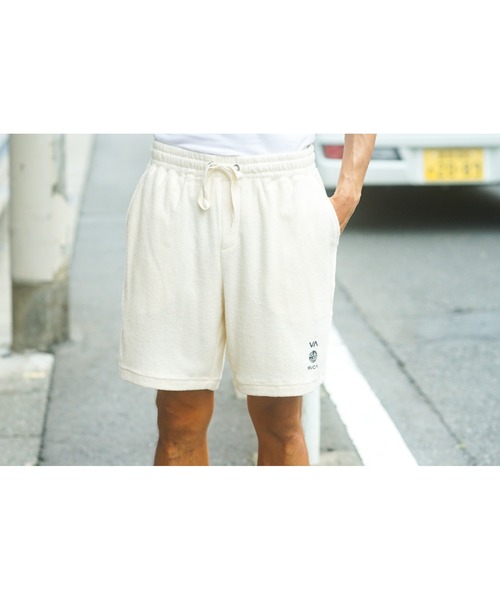 RVCA(ルーカ)の「RVCA メンズ 【ALLTIME】 ALLTIME TERRY CLOTH SHORTS ウォークパンツ/ショートパンツ【2023年夏モデル】/ルーカウエストゴムショートパンツ(その他パンツ・メンズ・オフホワイト/ミント/ブラック・LARGE/MEDIUM/SMALL)」の14枚目の写真