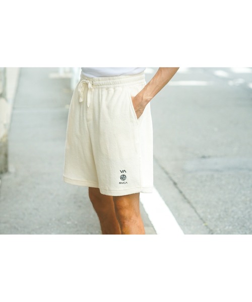 RVCA(ルーカ)の「RVCA メンズ 【ALLTIME】 ALLTIME TERRY CLOTH SHORTS ウォークパンツ/ショートパンツ【2023年夏モデル】/ルーカウエストゴムショートパンツ(その他パンツ・メンズ・オフホワイト/ミント/ブラック・LARGE/MEDIUM/SMALL)」の15枚目の写真