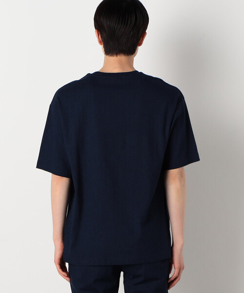 COMME CA ISM(コムサイズム)の「レーヨンリネン ストレッチ Tシャツ(Tシャツ/カットソー・メンズ・アイボリー/ブラック/ネイビー・MEDIUM/LARGE)」の10枚目の写真