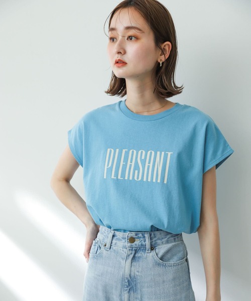 SENSE OF PLACE by URBAN RESEARCH(センスオブプレイスバイアーバンリサーチ)の「グラフィックフレンチスリーブトップ(Tシャツ/カットソー・レディース・その他1/その他2/その他3/その他4・ONE)」の16枚目の写真