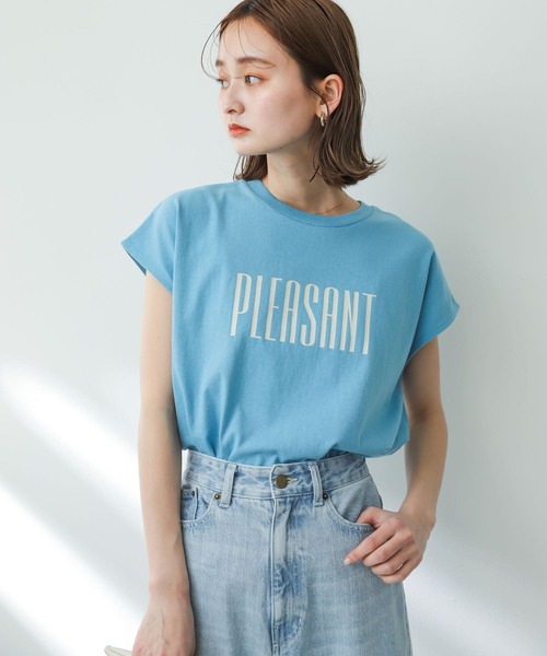 SENSE OF PLACE by URBAN RESEARCH(センスオブプレイスバイアーバンリサーチ)の「グラフィックフレンチスリーブトップ(Tシャツ/カットソー・レディース・その他1/その他2/その他3/その他4・ONE)」の21枚目の写真