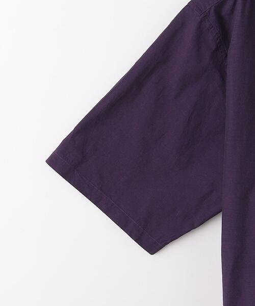 green label relaxing(グリーンレーベルリラクシング)の「ハーブファブリック ボタンダウンカラー シャツ(シャツ/ブラウス・メンズ・ダークグリーン/パープル/オレンジ・S/L/XL/M)」の11枚目の写真