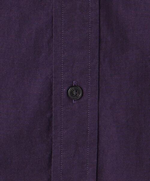 green label relaxing(グリーンレーベルリラクシング)の「ハーブファブリック ボタンダウンカラー シャツ(シャツ/ブラウス・メンズ・ダークグリーン/パープル/オレンジ・S/L/XL/M)」の14枚目の写真