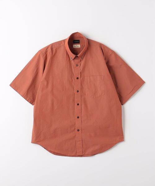 green label relaxing(グリーンレーベルリラクシング)の「ハーブファブリック ボタンダウンカラー シャツ(シャツ/ブラウス・メンズ・ダークグリーン/パープル/オレンジ・S/L/XL/M)」の15枚目の写真