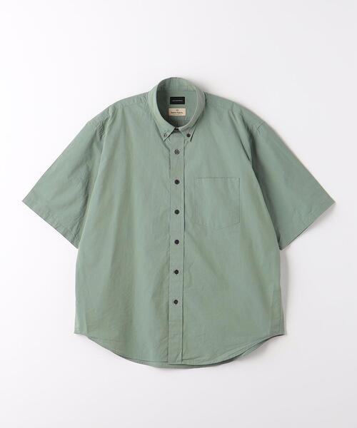 green label relaxing(グリーンレーベルリラクシング)の「ハーブファブリック ボタンダウンカラー シャツ(シャツ/ブラウス・メンズ・ダークグリーン/パープル/オレンジ・S/L/XL/M)」の19枚目の写真