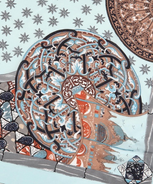 LEPSIM（レプシィム）の「大判柄スカーフ 906386（ストール/ショール