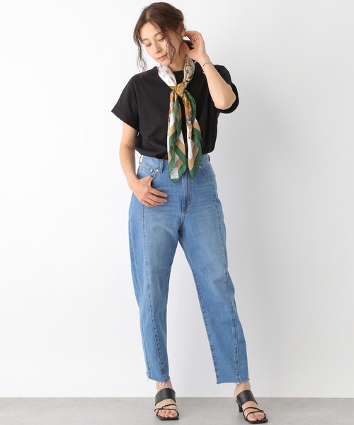 LEPSIM（レプシィム）の「大判柄スカーフ　906386（ストール/ショール・レディース・ブラウン/グリーン/ブルー・ONE SIZE）」の16枚目の写真