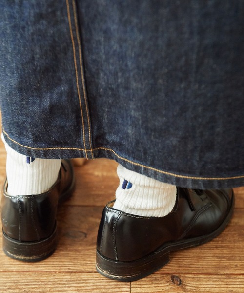 PAR ICI（パーリッシィ）の「BASIC P刺繍ソックス（ソックス/靴下・レディース・グレー/ホワイト・FREE）」の7枚目の写真