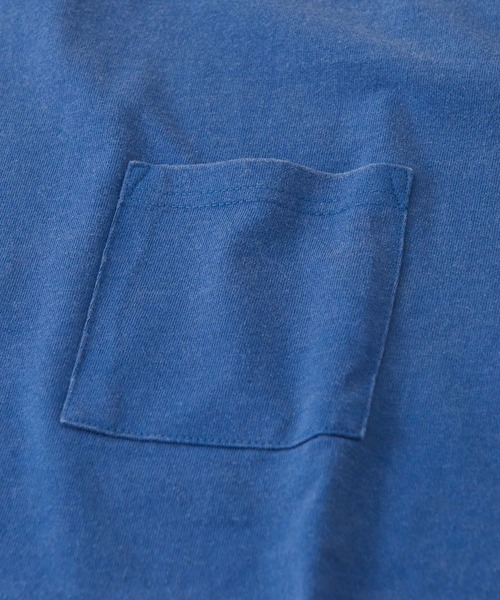 CUBE SUGAR（キューブシュガー）の「GENTIL(ジャンティ)バックプリントポケットTシャツ（Tシャツ/カットソー・レディース・ブラック/ブルー/グレー・L）」の18枚目の写真