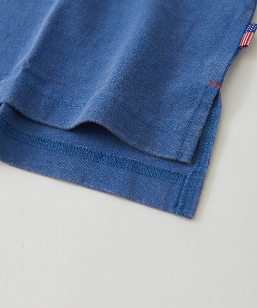 CUBE SUGAR（キューブシュガー）の「GENTIL(ジャンティ)バックプリントポケットTシャツ（Tシャツ/カットソー・レディース・ブラック/ブルー/グレー・L）」の21枚目の写真