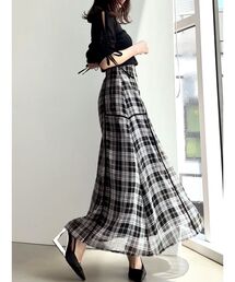 RESEXXY | シアーチェックフレアスカート(スカート)