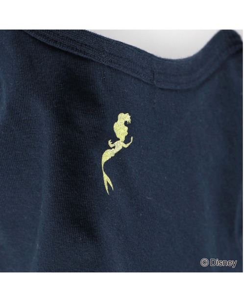 Disney】リトルマーメイド：アリエル / 肩あき半袖Tシャツ（T