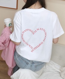 SITRY | ハート ロゴ プリント Tシャツ/ heart logo print  T-shirt(Tシャツ/カットソー)