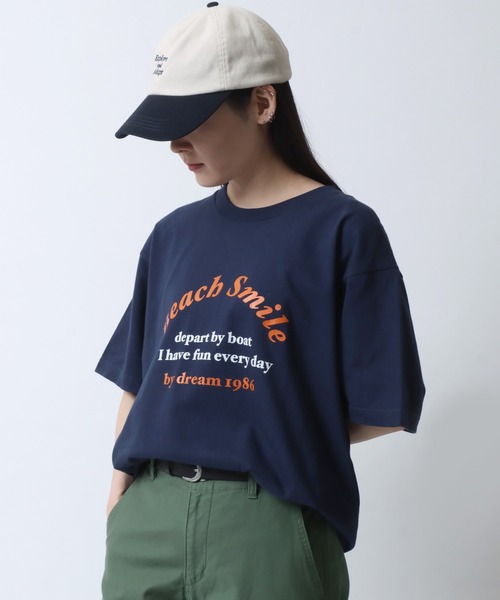 RILY ハートロゴTシャツ SITRY（シトリー）の「ハート ロゴ プリント Tシャツ/ heart