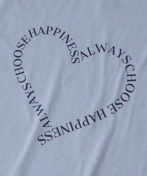 RILY ハートロゴTシャツ セール】ハート ロゴ プリント Tシャツ/ heart logo print T