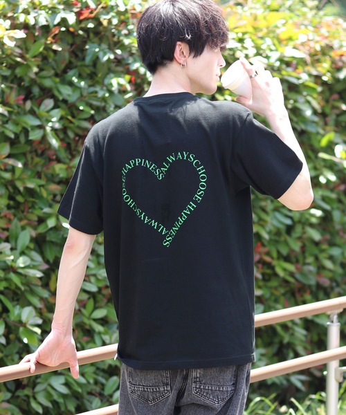 RILY ハートロゴTシャツ RILY ハートロゴTシャツ ①】三代目 今市隆二 黒 XLサイズ