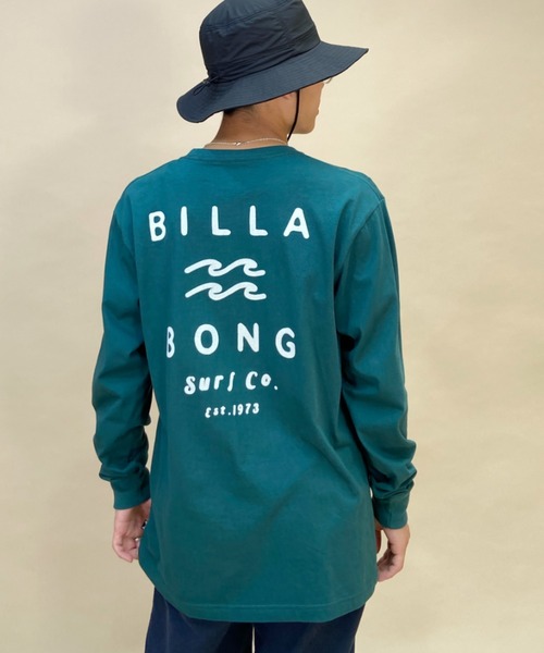 BILLABONG(ビラボン)の「BILLABONG/ビラボン バックプリントロンT クルーネック長袖Tシャツ/ONE TIME/BD012-050(Tシャツ/カットソー・メンズ・ネイビー/ブラック/ホワイト/グリーン・M/XL/L)」の16枚目の写真
