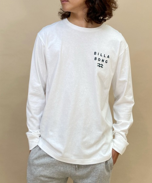 BILLABONG(ビラボン)の「BILLABONG/ビラボン バックプリントロンT クルーネック長袖Tシャツ/ONE TIME/BD012-050(Tシャツ/カットソー・メンズ・ネイビー/ブラック/ホワイト/グリーン・M/XL/L)」の5枚目の写真