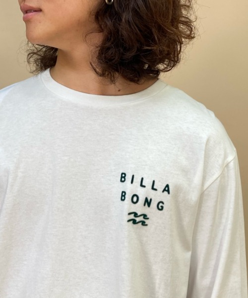 BILLABONG(ビラボン)の「BILLABONG/ビラボン バックプリントロンT クルーネック長袖Tシャツ/ONE TIME/BD012-050(Tシャツ/カットソー・メンズ・ネイビー/ブラック/ホワイト/グリーン・M/XL/L)」の6枚目の写真