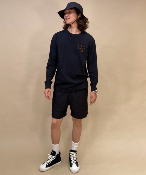 BILLABONG(ビラボン)の「BILLABONG/ビラボン バックプリントロンT クルーネック長袖Tシャツ/ONE TIME/BD012-050(Tシャツ/カットソー・メンズ・ネイビー/ブラック/ホワイト/グリーン・M/XL/L)」の12枚目の写真