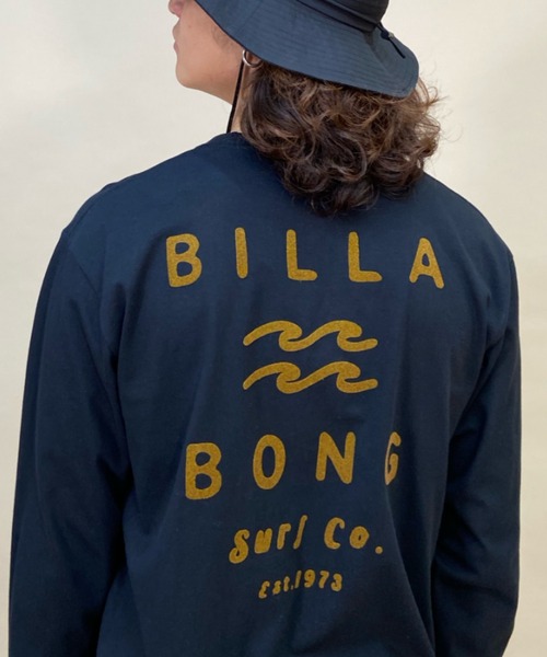 BILLABONG(ビラボン)の「BILLABONG/ビラボン バックプリントロンT クルーネック長袖Tシャツ/ONE TIME/BD012-050(Tシャツ/カットソー・メンズ・ネイビー/ブラック/ホワイト/グリーン・M/XL/L)」の11枚目の写真