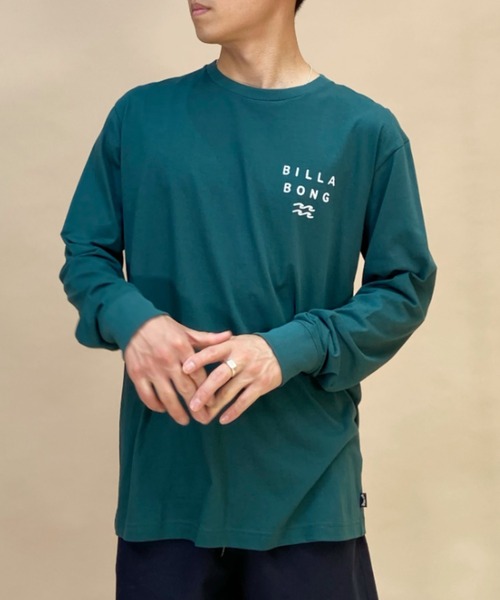 BILLABONG(ビラボン)の「BILLABONG/ビラボン バックプリントロンT クルーネック長袖Tシャツ/ONE TIME/BD012-050(Tシャツ/カットソー・メンズ・ネイビー/ブラック/ホワイト/グリーン・M/XL/L)」の14枚目の写真
