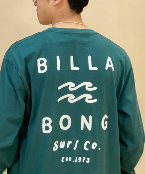 BILLABONG(ビラボン)の「BILLABONG/ビラボン バックプリントロンT クルーネック長袖Tシャツ/ONE TIME/BD012-050(Tシャツ/カットソー・メンズ・ネイビー/ブラック/ホワイト/グリーン・M/XL/L)」の17枚目の写真