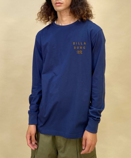 BILLABONG(ビラボン)の「BILLABONG/ビラボン バックプリントロンT クルーネック長袖Tシャツ/ONE TIME/BD012-050(Tシャツ/カットソー・メンズ・ネイビー/ブラック/ホワイト/グリーン・M/XL/L)」の20枚目の写真