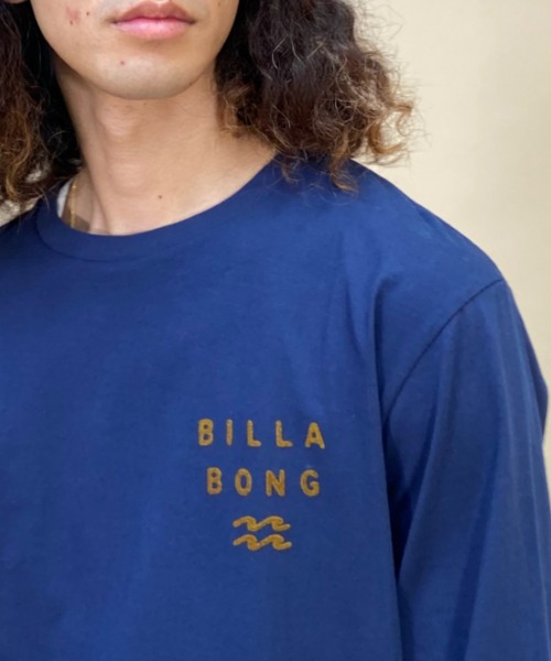 BILLABONG(ビラボン)の「BILLABONG/ビラボン バックプリントロンT クルーネック長袖Tシャツ/ONE TIME/BD012-050(Tシャツ/カットソー・メンズ・ネイビー/ブラック/ホワイト/グリーン・M/XL/L)」の22枚目の写真