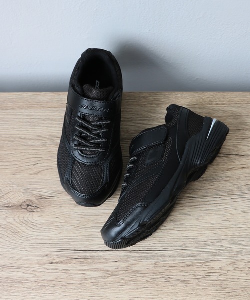 ASAHI SHOES(アサヒシューズ)の「【終了】COUGAR スニーカー(クーガー J003WS)(スニーカー・キッズ・ホワイト×ネイビー/ブラック×ブラック/ホワイト×ホワイト/ホワイト系その他・23.5cm/25.5cm/21.5cm/22.0cm/24.0cm/20.0cm/26.0cm/24.5cm/22.5cm/23.0cm/25.0cm/21.0cm/19.0cm)」の14枚目の写真