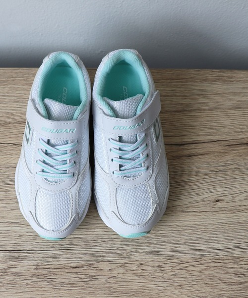 ASAHI SHOES(アサヒシューズ)の「【終了】COUGAR スニーカー(クーガー J003WS)(スニーカー・キッズ・ホワイト×ネイビー/ブラック×ブラック/ホワイト×ホワイト/ホワイト系その他・23.5cm/25.5cm/21.5cm/22.0cm/24.0cm/20.0cm/26.0cm/24.5cm/22.5cm/23.0cm/25.0cm/21.0cm/19.0cm)」の10枚目の写真