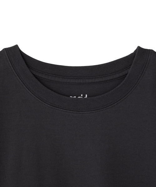 X-girl（エックスガール）の「TRIBAL BUTTERFLY L/S TEE DRESS（ワンピース・レディース・チャコール/ホワイト/ブラウン・M/S）」の4枚目の写真