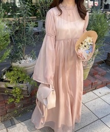 [ Ogue. ］sheer dress OP（シアードレスワンピース）