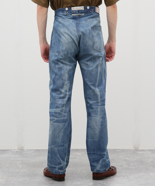 パンツ LEVI'S LVC 1870'S NEVADA OVRALL W30 1870's Selvedge Nevada Jeans - Medium Wash | Levi's® US