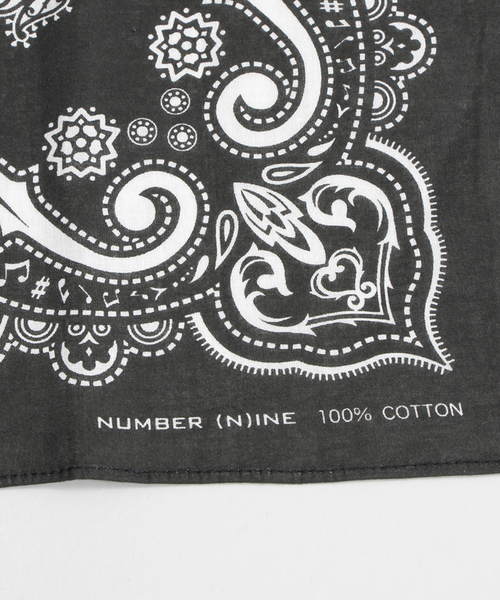 ナンバーナイン　バンダナ 楽天市場】NUMBER (N)INE BANDANA ナンバーナイン ファッション