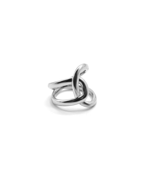 LHME(エルエイチエムイー)の「LHME ニュアンスクロスリング/サージカルステンレス316L(金属アレルギー対応)(リング・レディース・シルバー/ゴールド・9号/11号/13号/15号)」の7枚目の写真