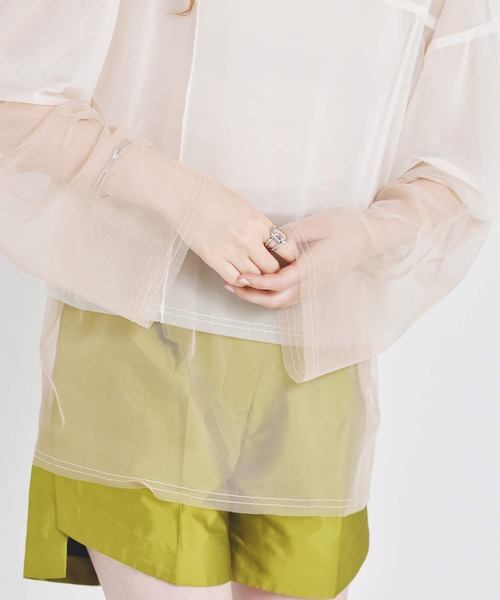 LHME(エルエイチエムイー)の「LHME ニュアンスクロスリング/サージカルステンレス316L(金属アレルギー対応)(リング・レディース・シルバー/ゴールド・9号/11号/13号/15号)」の19枚目の写真