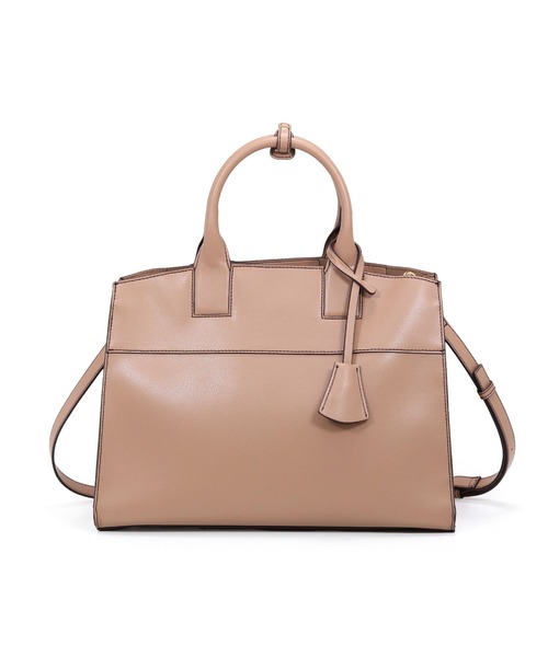 MIAN （ミアン）の「MALLOW / 横型A4トートバッグ（トートバッグ・レディース・ダークブラウン/ブラック/アイボリー/グレー/モカ・FREE）」の19枚目の写真