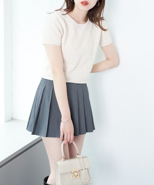 Chico（チコ）の「クラシックミニスクエアバッグ（ショルダーバッグ・レディース・アイボリー/ブラック/グレイッシュベージュ/ブルー・FREE）」の9枚目の写真