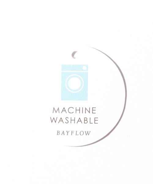 BAYFLOW(ベイフロー)の「ニットポンチョプルオーバー(ニット/セーター・レディース・ライトブルー/ブラック/グレイッシュベージュ/ピンク・FREE)」の7枚目の写真