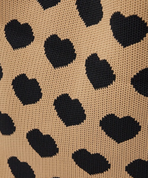 Chick（チック）の「ハートニットトートバッグ（トートバッグ・レディース・ブラウン・FREE）」の14枚目の写真